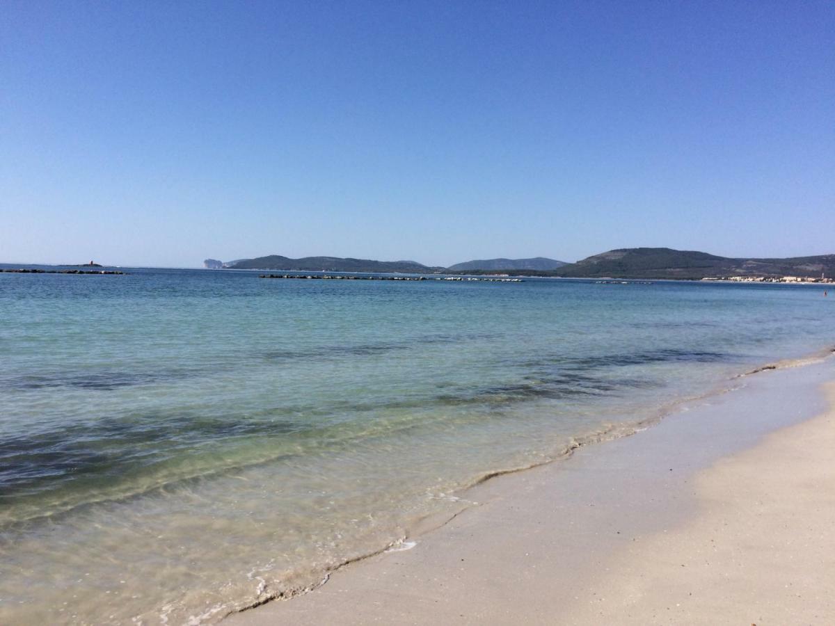 Appartamento Fronte Spiaggia Lido Alghero Buitenkant foto